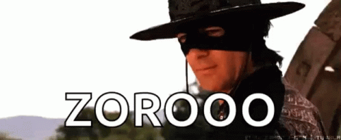 Zorro Mask GIF