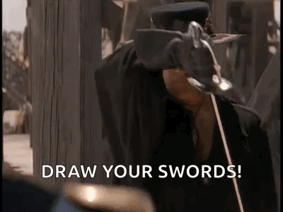 Zorro Sword GIF