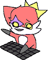 Zylenox Typing Sticker
