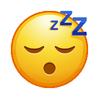 Zzz Sleeping Sticker