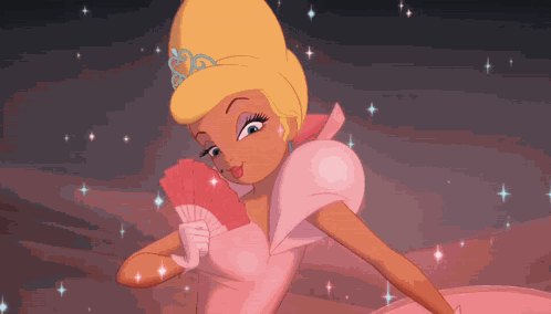 девушка принцесса GIF
