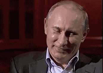 путин смеётся хахаха GIF