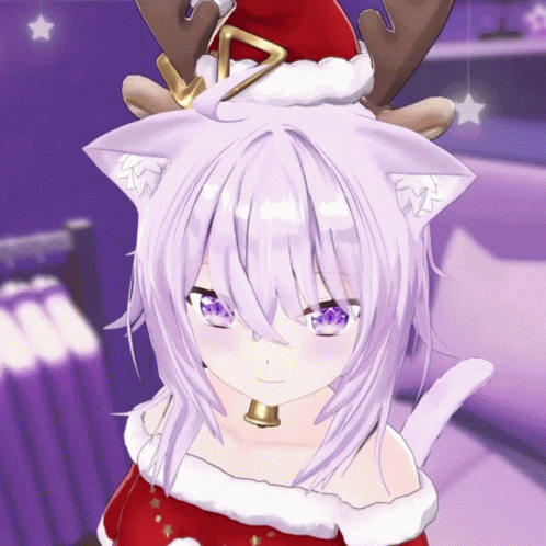 猫又おかゆ ホロライブ GIF
