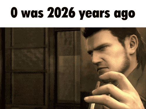 0 Was 2026 Years Ago Was Years Ago GIF