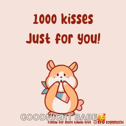 1000-kisses-just-for-you Lots-of-kisses GIF