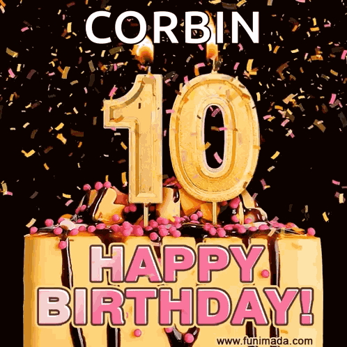10th Birthday 10 Birthday GIF