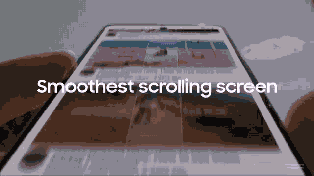 120hz Smoothest Scrolling Screen GIF