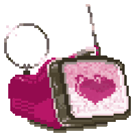 16bit 80s Sticker