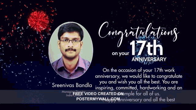 17th Work Anniversary GIF