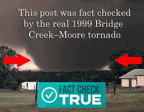 1999 Bridge Creek Moore Tornado Fact Check True GIF