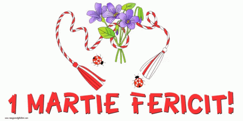 1martie Fericit Martisor GIF