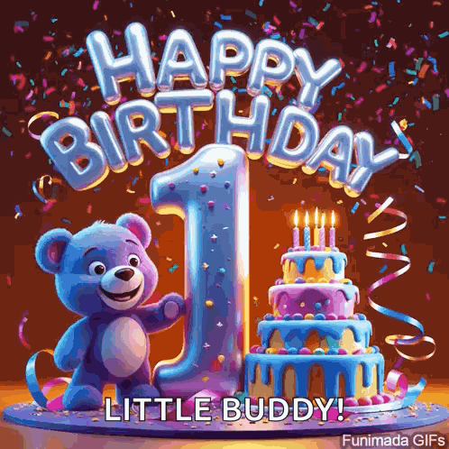 1st Birthday First Birthday GIF