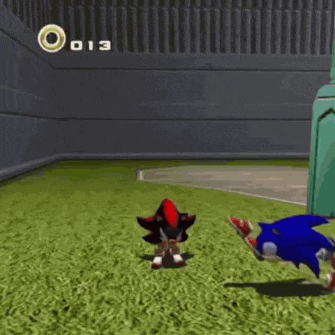 2 Regular Hedgehogs Sonic Adventure 2 GIF