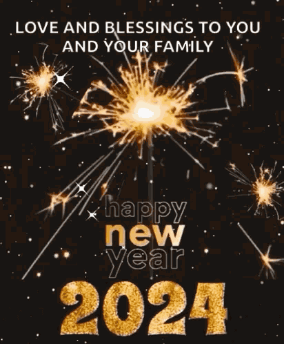 2024 Bonne Année 2024 GIF