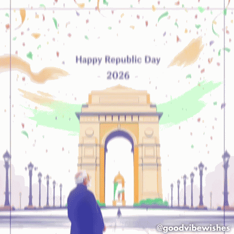 26 January 77th Republic Day GIF