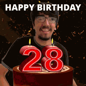 28 Birthday 28 Hbd GIF