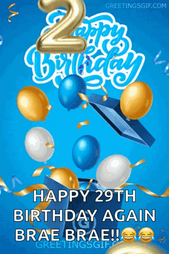 29th Bday GIF