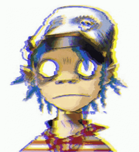 2d Gorillaz GIF