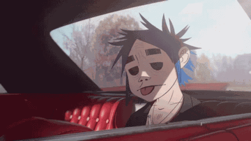 2d Gorillaz GIF