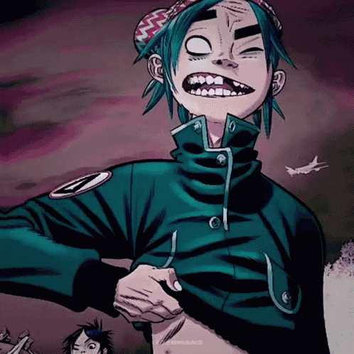 2d Gorillaz GIF