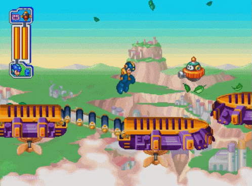 2d Platformer Mega Man 8 GIF