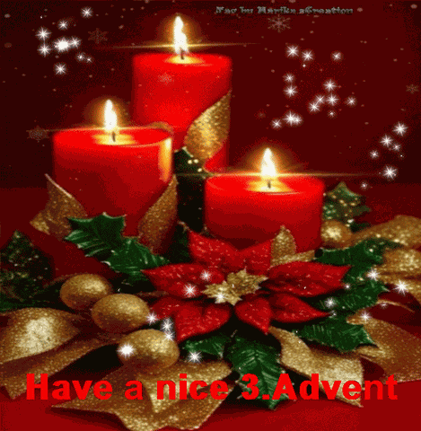 3 Advent Advents Wochenende GIF