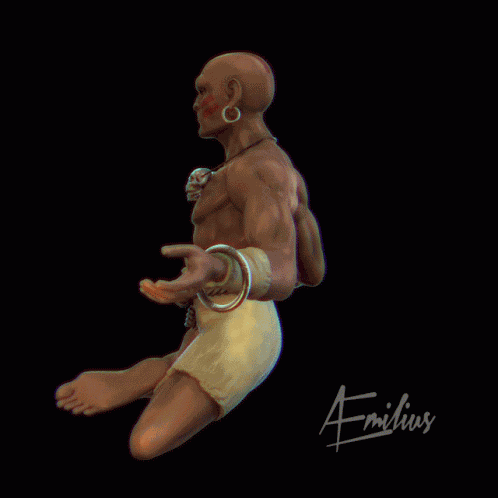 3d Sculpting Render GIF
