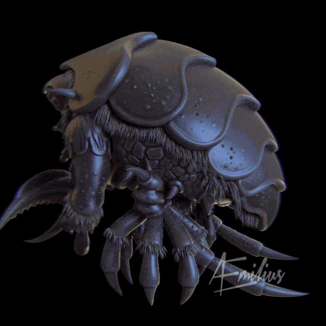 3d Sculpting Render GIF