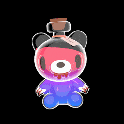 3dart Gloomybear GIF