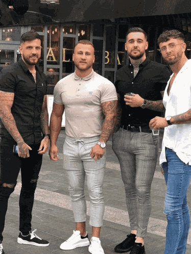 4 Lads In Jeans Dan Horne GIF