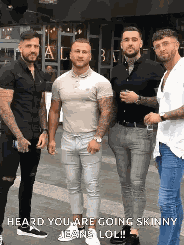 4 Lads In Jeans Dan Horne GIF