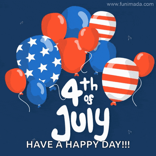 4th Of July Happy Independence Day GIF