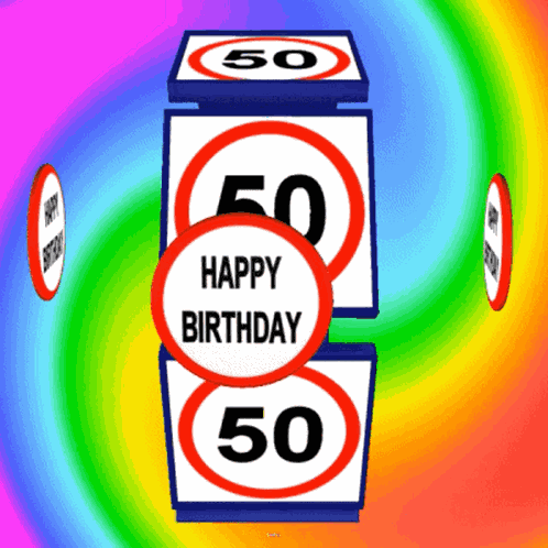 50th Birthday Happy50th Birthday GIF