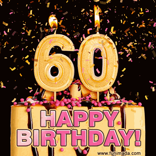 60 60 Birthday GIF
