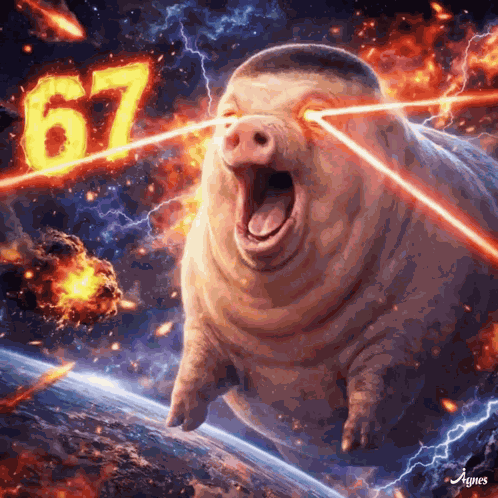 67 Pig Sigma Pig GIF