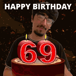 69 Birthday 69 Hbd GIF