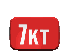 7kttube Logo Sticker