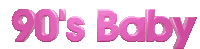 90s 90s Baby Sticker
