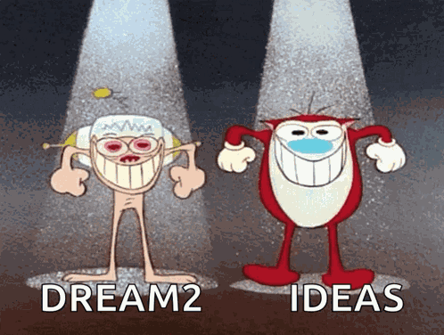 90s Nicktoons Ren And Stimpy GIF