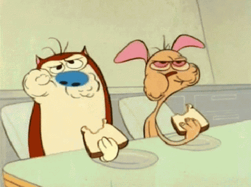 90s Nicktoons Ren And Stimpy GIF