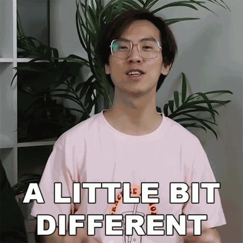 A Little Bit Different Eddy Chen GIF