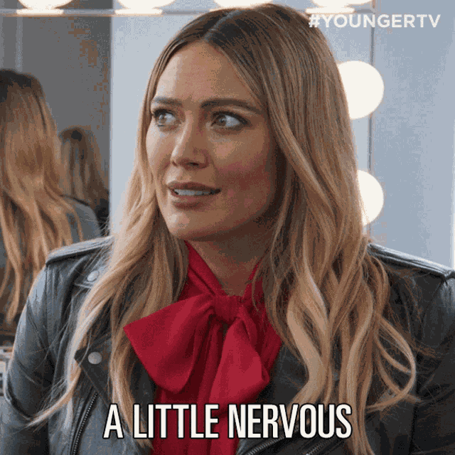 A Little Nervous Kelsey Peters GIF