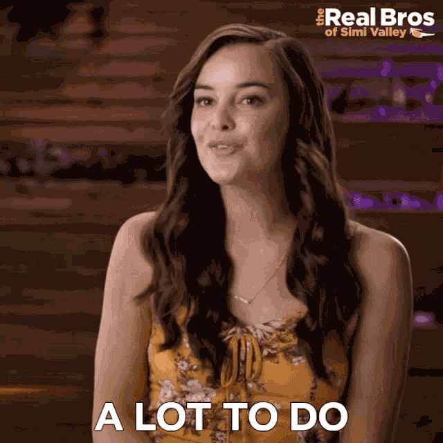 A Lot To Do Colleen Donovan GIF