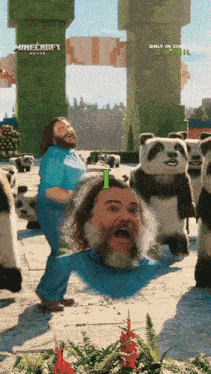 A Minecraft Movie I Am Steve GIF