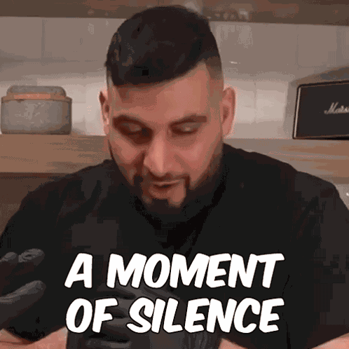 A Moment Of Silence Patrick Zeinali GIF