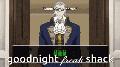 Aafreakshack Manfred Von Karma GIF