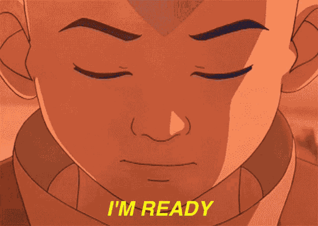 Aang Avatar State GIF