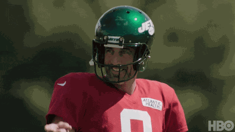 Aaron Rodgers Jets GIF