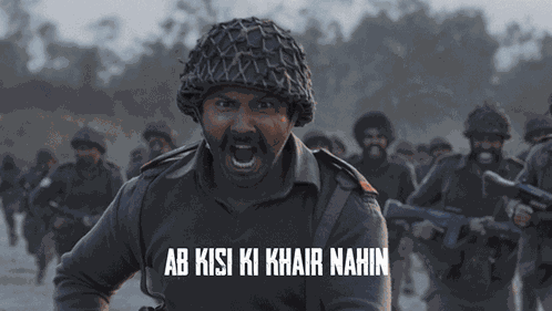 Ab Kisi Ki Khair Nahin Major Hoshiar Singh Dahiya GIF