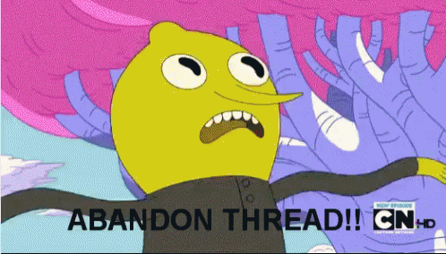 Abandon Thread Adventure Time GIF